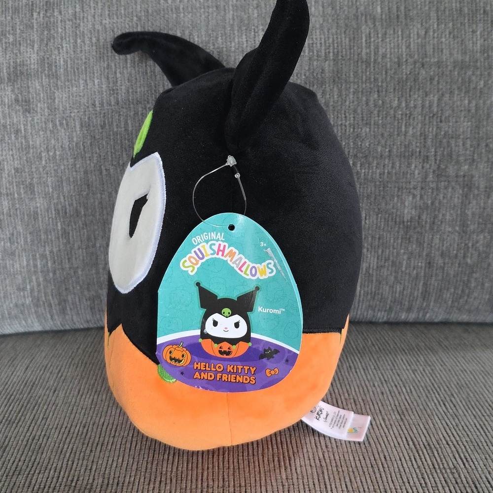 Halloween Squishmallow Featuring Kuromi From Hello Kitty. NWT. - Picture 5 of 8